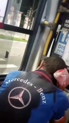 em Belém, 'bombonzeiro' atira pedra na cabeça de motorista