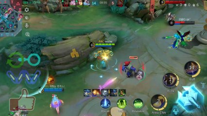 RANKED EXP TANK Uranus VS Lukas: His ultimate like naruto kurama MOBILE LEGENDS
