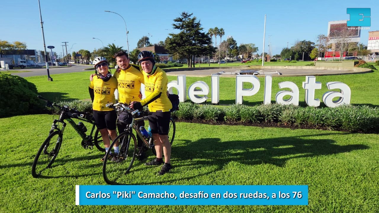 Carlos "Piki" Camacho, desafío en dos ruedas, a...