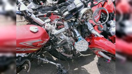 Dos muertos en carrera clandestina de motocicletas en Navarrete
