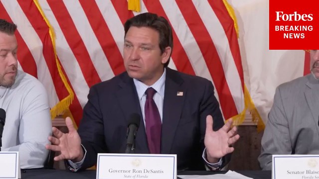 Florida Gov. Ron DeSantis Promotes Property Tax Relief Plans