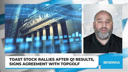 Toast Stock Rallies After Q1 Results, Signs Agreement With Topgolf