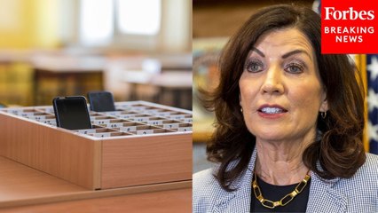New York Gov. Kathy Hochul Signs Budget Bill Which Includes A Classroom Cellphones Ban