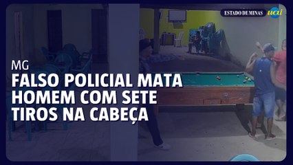 Falso policial mata homem com sete tiros na cabeça