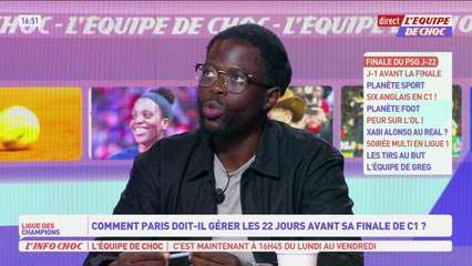 Comment Paris doit-il gérer les 22 jours avant la finale de C1 ? - L'Équipe de Choc - extrait