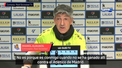 Rueda de prensa Imanol