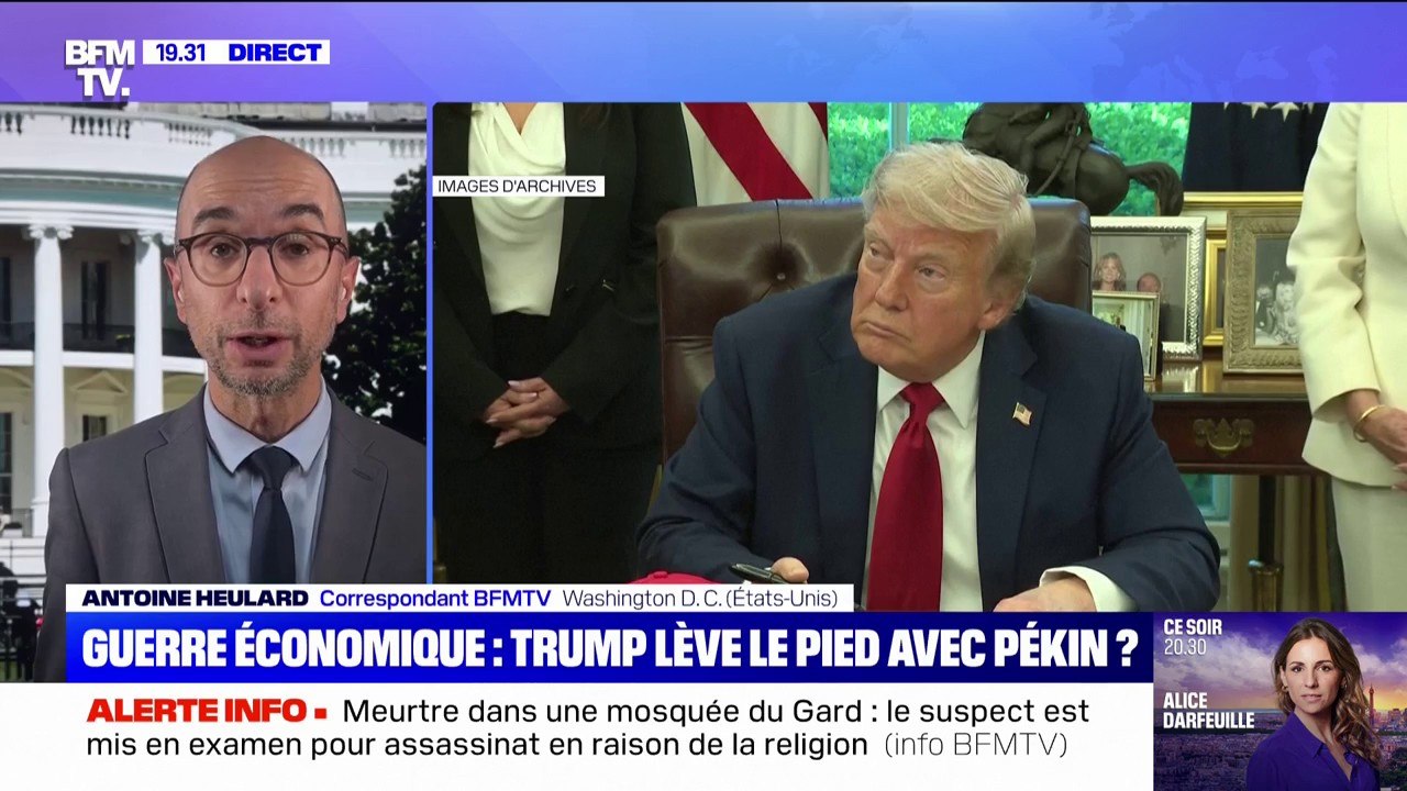 Taxes: Donald Trump indique qu'il est prêt à diminuer les droits de douane sur la Chine à 80%