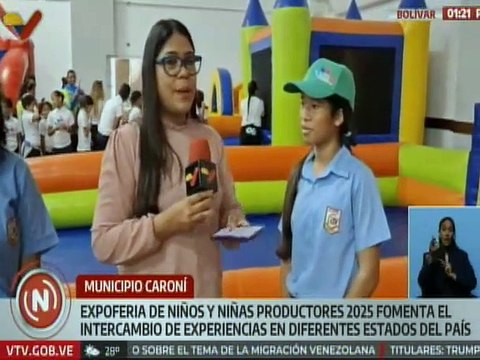 Bolívar | Estudiantes aprenden de forma dinámica en Expoferia Niñas y Niños Productores 2025