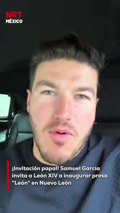 Samuel García, gobernador de Nuevo León, vio una "señal" en el nombre del nuevo Papa y lo invitó a visitar su estado. Tras la elección de León XIV, García expresó en redes sociales su alegría por el mensaje en español del pontífice y anunció que lo invita