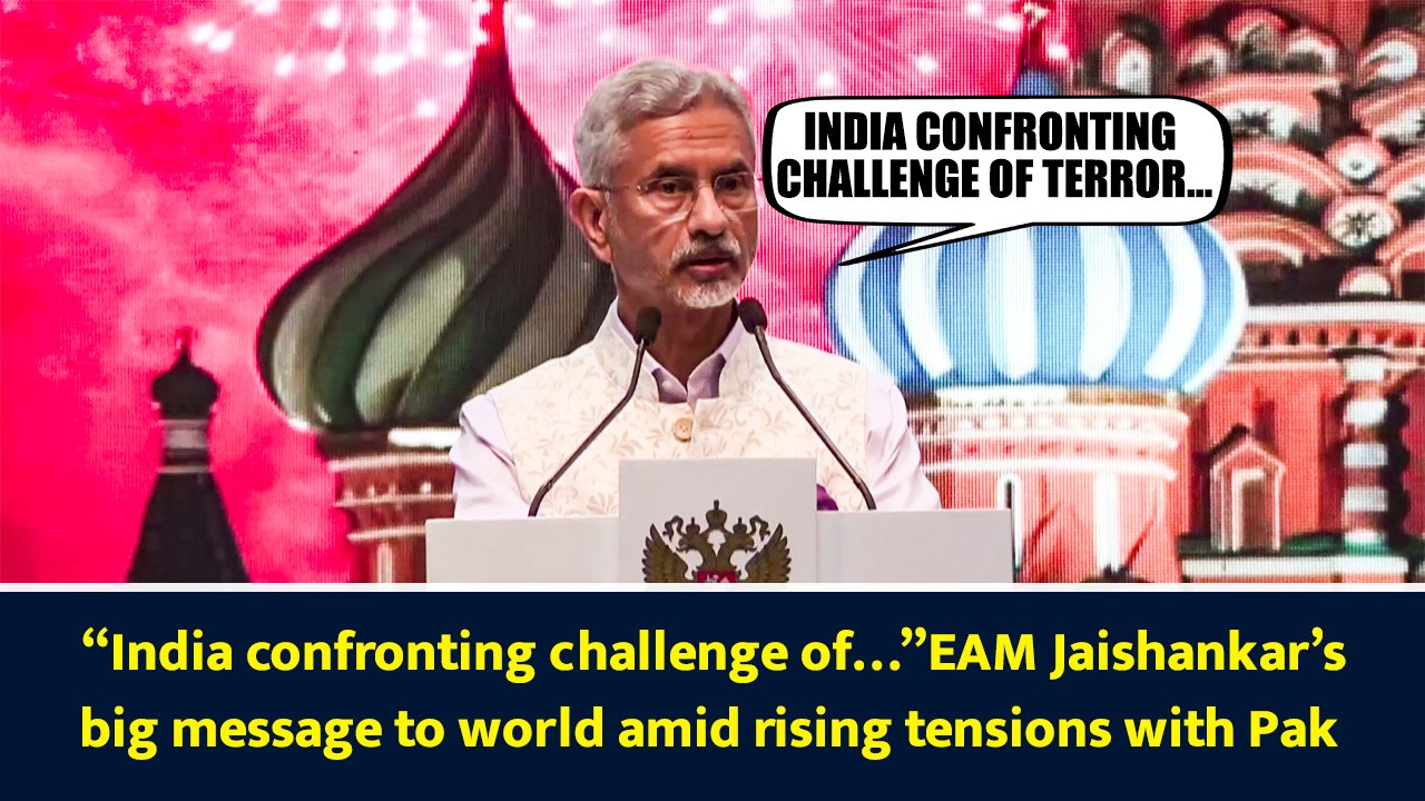 “India confronting challenge of…”EAM Jaishankar’s big message to world amid rising tensions with Pak