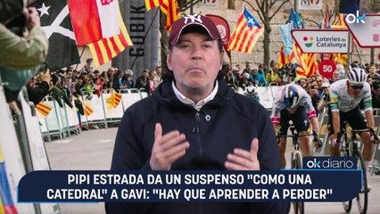 Pipi Estrada da un suspenso "como una catedral" a Gavi: "Hay que aprender a perder"