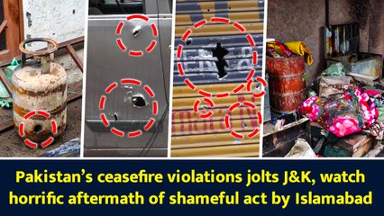 Pakistan’s ceasefire violations jolts J&K, watch horrific aftermath of shameful act by Islamabad