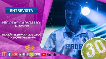 Nicolás, el Dj paisa que llegó a conquistar España
