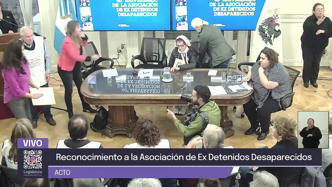 La Legislatura reconoció a la Asociación de Ex Detenidos-Desaparecidos