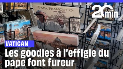 Les goodies du pape François font fureur