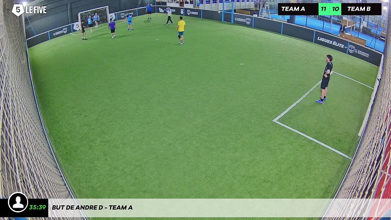 But de Andre D - Team A