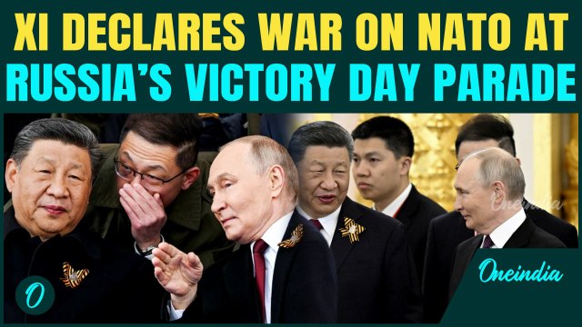 Xi Jinping Blames NATO for Ukraine War Roots | China Calls for “Fair” Peace Deal |Victory Day Speech