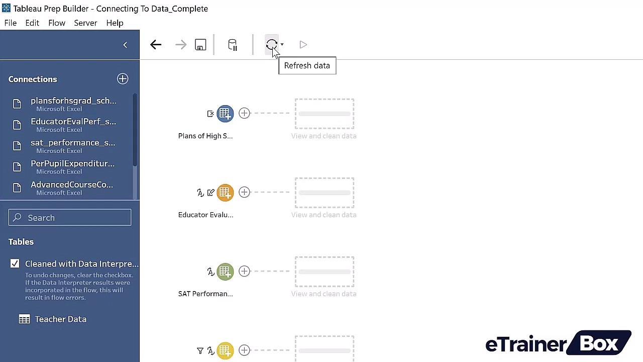 9. Refreshing Data Video