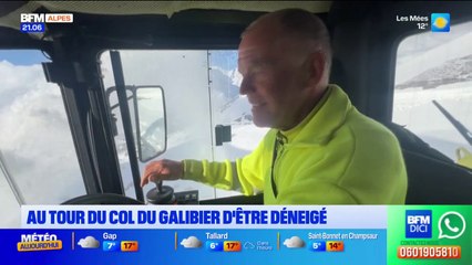 Hautes-Alpes: le déneigement du col du Galibier démarre