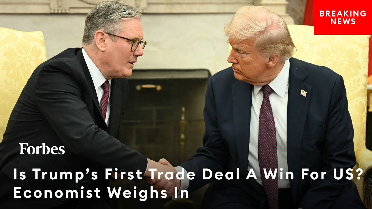 This Is Why The U.K. Comes Out Far Ahead In U.S.-U.K. Trade Deal Just Announced By Trump: Economist