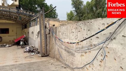 Video Shows The Aftermath Of An Indian Drone Strike In Rawalpindi, Pakistan