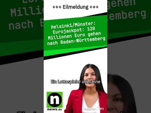 Eurojackpot: 120 Millionen Euro gehen nach Baden-Württemberg
