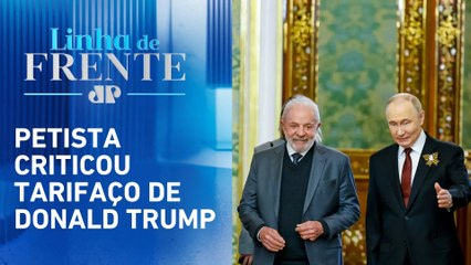 Em reunião com Putin, Lula reforça parceria com Rússia | LINHA DE FRENTE