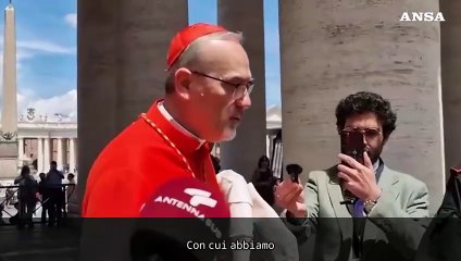 Papa Leone XIV, il card. Pizzaballa: "La velocita' di scelta un bel segnale"