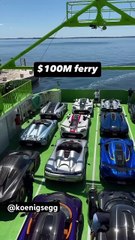 أثرياء ينقلون أسطول من كوينيجسيج بحرًا للقيام برحلة أوروبية