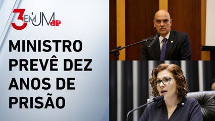 Zambelli na mira: Moraes vota pela condenação e perda de mandato