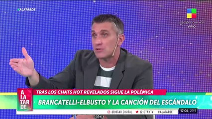 👀 BRANCATELLI GATE: LA CANCIÓN QUE LE HABRÍA ESCRITO LUCIANA ELBUSTO