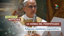 Se cumplen 24 horas del pontificado del Papa León XIV