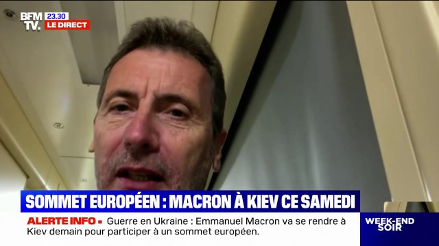 Guerre en Ukraine: l'Élysée annonce la venue d'Emmanuel Macron à Kiev ce samedi matin