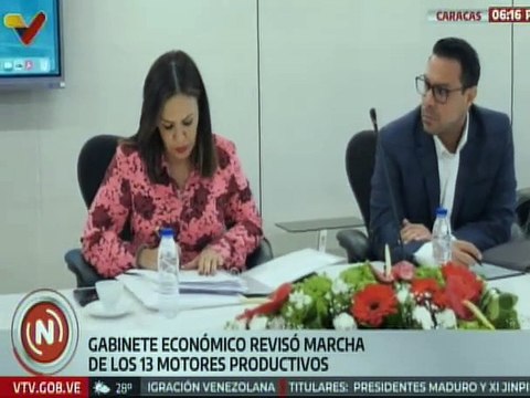 Gabinete económico revisó planes impulsados por el estado para la sustitución de importaciones