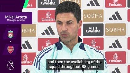 Injuries & suspension cost Arsenal the PL title - Arteta