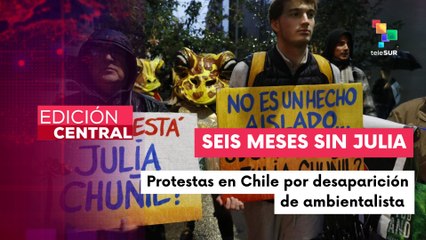 Chile alza la voz en protesta por defensora ambiental Mapuche desaparecida