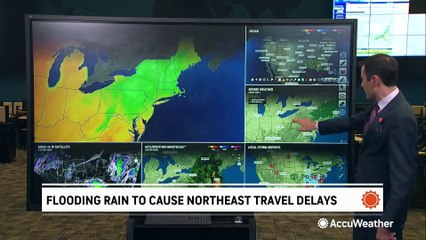 Rain clears out from the Northeast just in time for Mother's Day