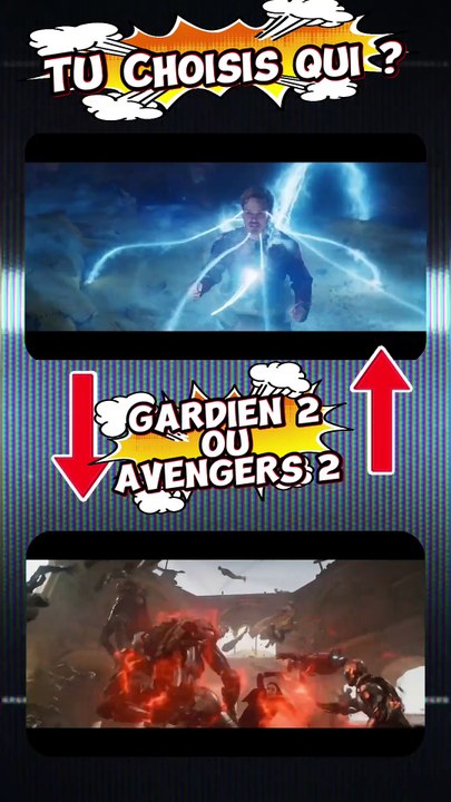 Les Gardiens de la Galaxie 2 vs Avengers 2
