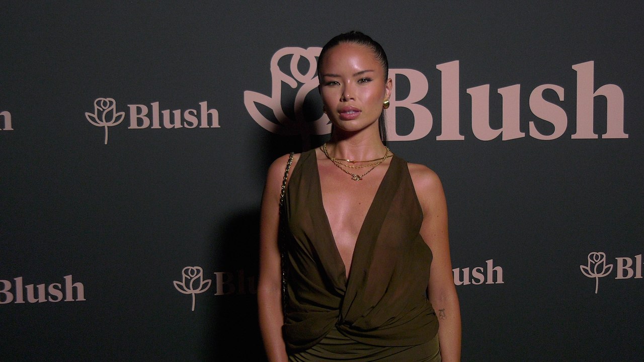 Jade Coatsworth attends the Blush x Daily Front Row "Sounds of Summer" red carpet