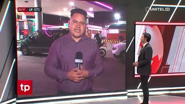 Filas en surtidores se concentran en diferentes regiones y YPFB anuncia la llegada de nuevo buques con combustible