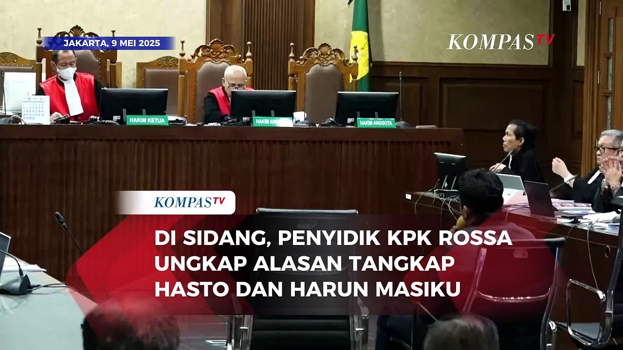 Penyidik KPK Rossa Ungkap Alasan Tangkap Hasto dan Harun Masiku