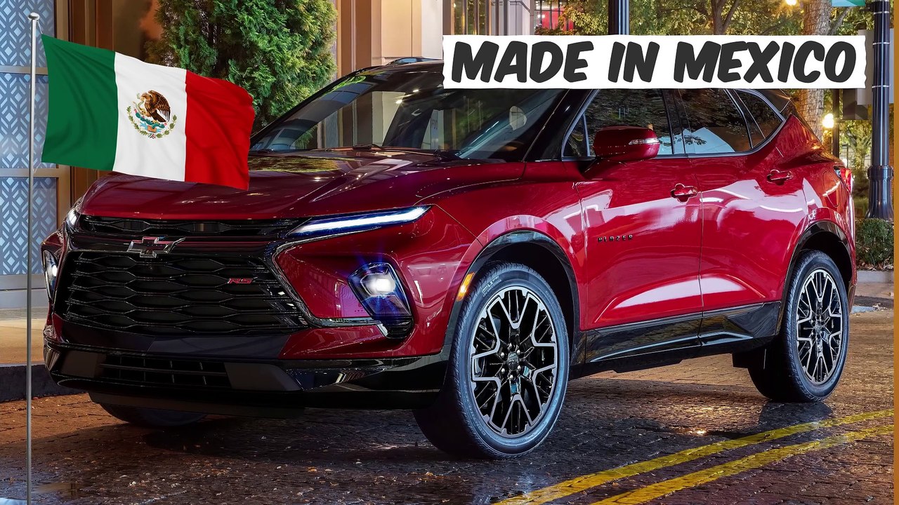 NEW CAR REVIEWS !! 50 cars you didn't know are made in Mexico - TARIFFS