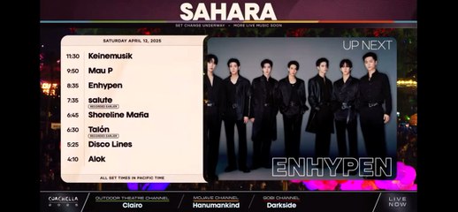 ENHYPEN Set to Shine at Coachella 2025 🎤