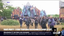 Rave-Part: 9.000 personnes toujours présents dans le Lot