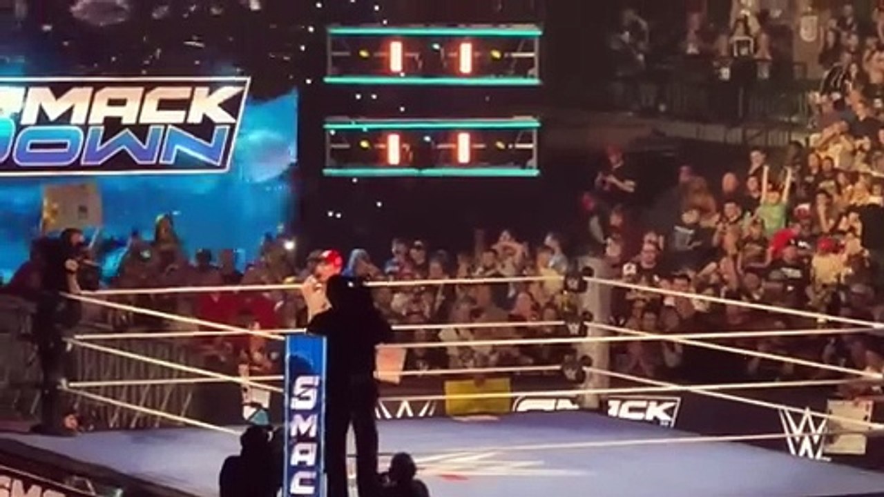 Randy Orton hits surprise RKO on John Cena - WWE Smackdown 5/9/25