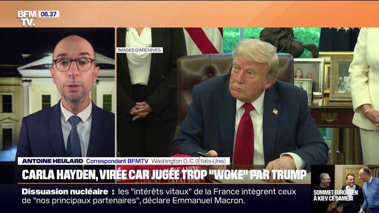 Donald Trump s'en prend à la responsable de la bibliothèque du congrès, virée car jugée trop "woke"
