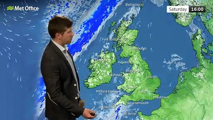 Met Office Saturday Morning Weather Forecast 10/05/2025