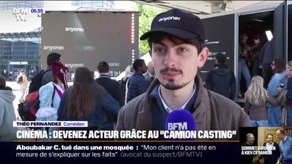 L'acteur Théo Hernandez propose un "camion casting" pour donner la chance du cinéma à tous