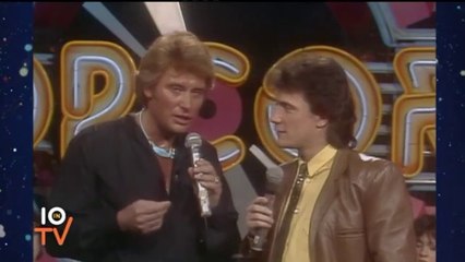 Johnny Hallyday - Ave Maria + intervista in italiano  ( solo una preghiera ) (Tv Italie 1982)