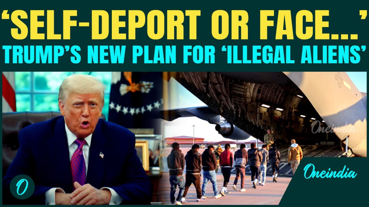 Trump’s BIG Plan for Illegal Migrants: ‘Self-Deport or….’ | Signs Executive Order Offering ‘Free..’